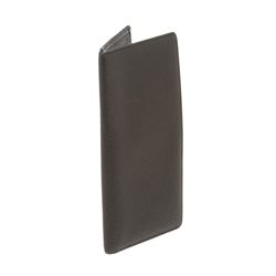 Louis Vuitton Black Taï¿½ga Leather Porte-Valeurs Cartes Crï¿½dit Wallet