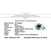 Image 2 : 4.58 ct.Natural Pear Cut Aquamarine