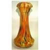 Image 1 : Great multi (mottled) colored czech vase #1332931