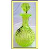 Image 1 : VASELINE GLASS PERFUME BOTTLE 19C FLUORESCENT #1333073