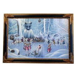 Don Cho - Oil on Canvas of Fairyland Scene Near#1333102