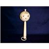 Image 1 : Celluloid Rattle, Long Handled Blonde Haired #1349832