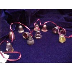 Christmas Bells - String of 11 Plastic Bells #1349845