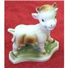 Image 1 : 1940s-1950s CERAMIC REMPEL COW FIGURINE  #1350157