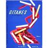 Image 1 : Original Gitanes poster by  Villemot, ca 1950s #1350200