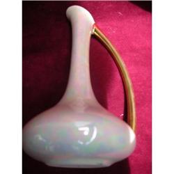 Unique Iridescent Gold Handled Ewer #1350324