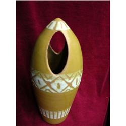 Italian  Ovoid Shaped Porcelain Vase #1350326