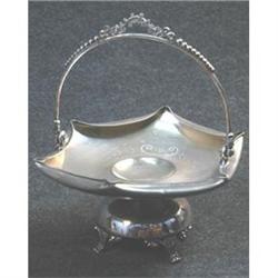 Quadruple Silver-PlateBasket #1350332