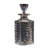 Image 1 : Glass Square Shaped Liquor Decanter w/Stopper #1350336