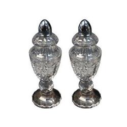 Set of Crystal Salt & Pepper Shakers #1350337