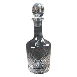 Liquor Decanter - Diamond Cut Pattern on Bottom#1350347