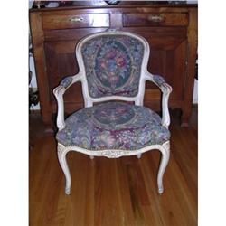 Pair of Louis XV Style Fauteuils/ Armchairs #1366893