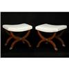 Image 1 : Pair of 19th C. Empire St. stools #1366947