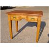 Image 1 : French desk table with 2 drawers, circa 1850  #1367235