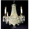 Image 1 : Antique Miniature Classical Crystal Chandelier #1367254