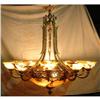 Image 1 : Ten tulips, alabaster chandelier  #1367325