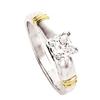 Image 1 : 1.5 carat PRINCESS CUT SOLITAIRE diamond ring #1367409