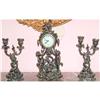 Image 1 : Art Nouveau Mantel clock Garniture  #1367545