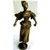 Image 1 : SIGNED BERGMAN VIENNA BRONZE SCULPTURE LADY #1367637
