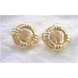 14kt Yellow Gold Earrings #1378147