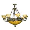 Image 1 : Alabaster Chandelier #1378673