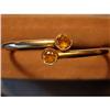 Image 1 : Wonderful Circa 1900 Yellow Gold Citrine #1420133