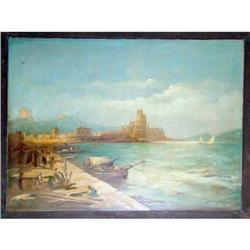 Antique View of Naples original by  Canzoni #1420386