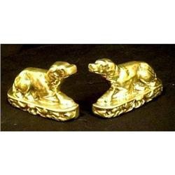 Pair of 19th Century Brass Mantel Ornaments #1420391