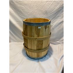 wood barrel