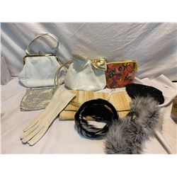 Misc purses and gloves