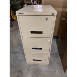 Econex file cabinet with key