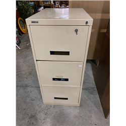 Econex file cabinet with key