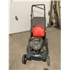 Image 1 : Briggs and Stratton lawnmower and gas can