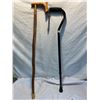 Image 1 : 2 walking sticks