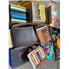Image 1 : pallet of records and record player unsorted