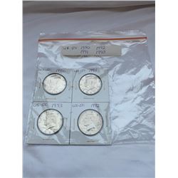 USA .50c pieces