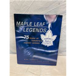 Maple Leaf legends book