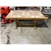 Image 1 : Tile Top table