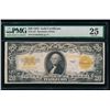 Image 1 : 1922 $20 Gold Certificate PMG 25