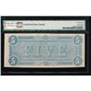 Image 2 : 1864 $5 T-69 Confederate States of America PMG 63EPQ