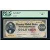 Image 1 : 1882 $100 Gold Certificate PCGS 40