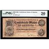 Image 1 : 1864 $500 T-64 Confederate States of America PMG 20