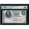 Image 1 : 1879 $10 Refunding Certificate PMG 50