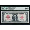 Image 1 : 1923 $1 Legal Tender Note PMG 66EPQ