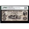 Image 1 : 1856 $5 Dalton GA Bank Note PMG 53