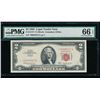 Image 1 : 1963 $2 Legal Tender STAR Note PMG 66EPQ