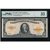 Image 1 : 1922 $10 Gold Certificate PMG 35