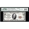 Image 1 : 1929 $10 Tyrone PA National Bank Note PMG 64EPQ