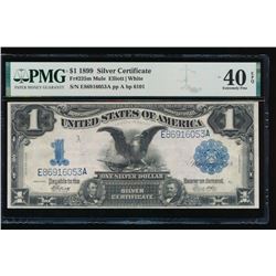 1899 $1 Black Eagle Silver Certificate PMG 40EPQ