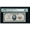 Image 1 : 1929 $20 Atlanta Federal Reserve Bank Note PMG 65EPQ